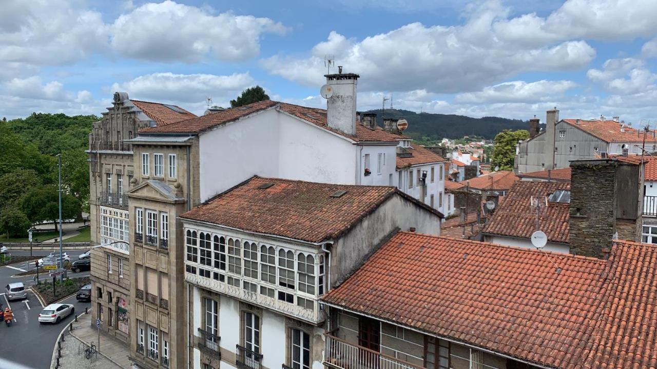 Hostal Pension "Centro" Сантьяго-де-Компостела Екстер'єр фото