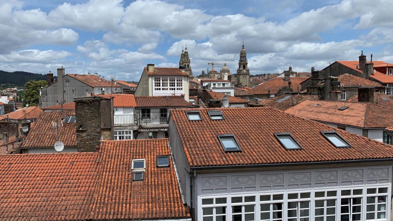 Hostal Pension "Centro" Сантьяго-де-Компостела Екстер'єр фото